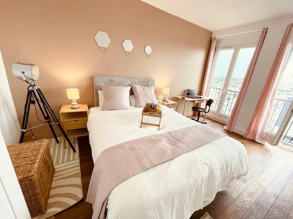 Ciel De Paris : Vue Tour Eiffel Apartamento Choisy-le-Roi Exterior foto